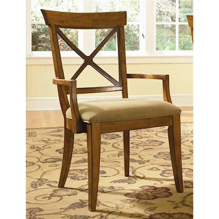 X-Back Arm Dining Chair